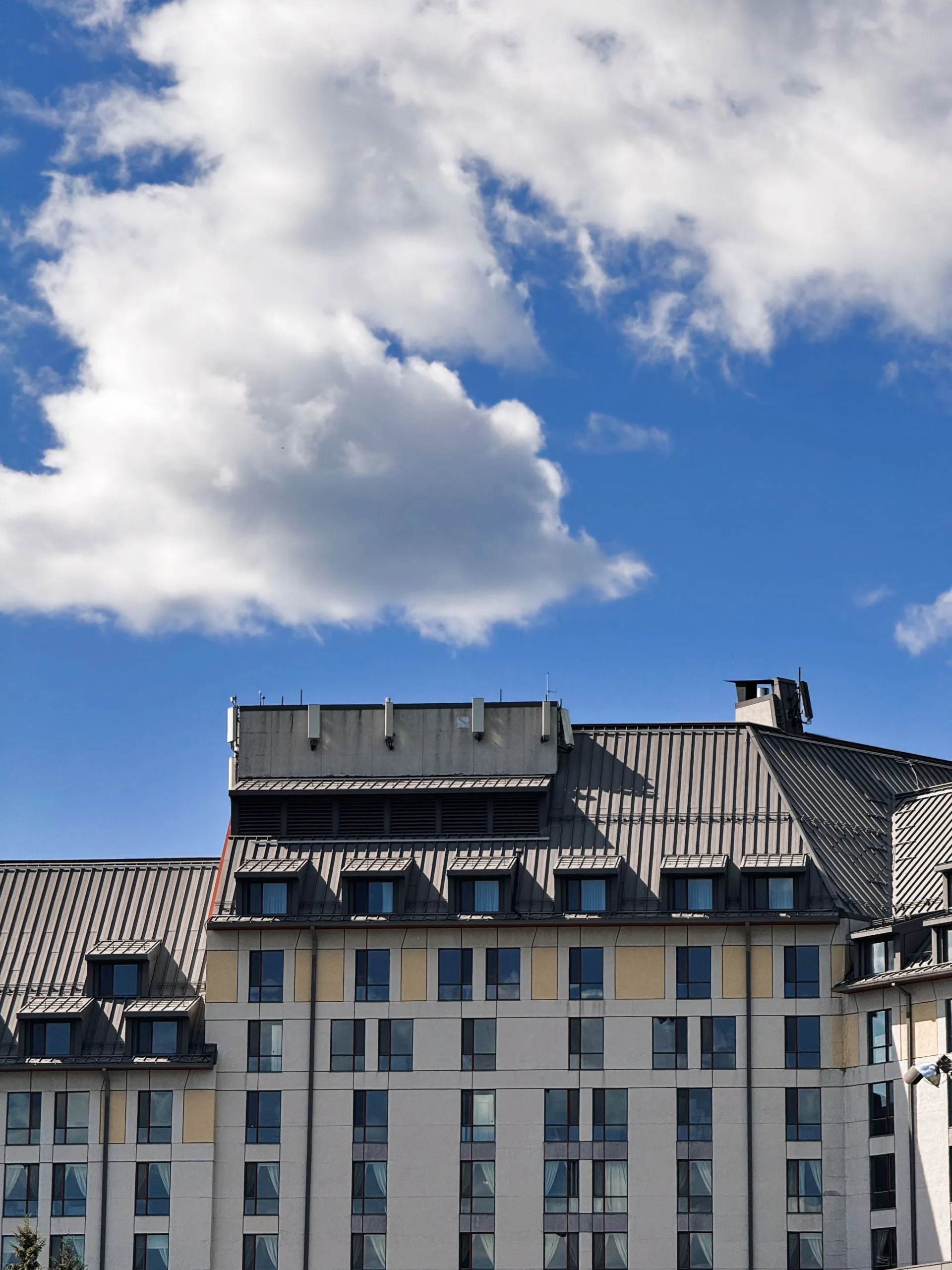 Exterior of a multifamily apartment community